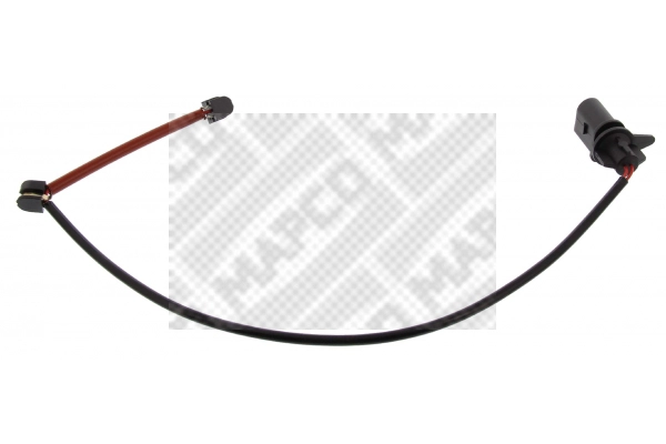 Warning Contact, brake pad wear