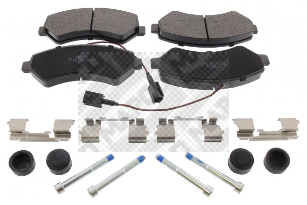 Brake Pad Set, disc brake (6846)
