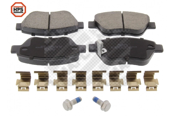 Brake Pad Set, disc brake (6805HPS)