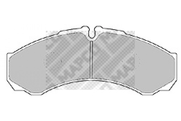 Brake Pad Set, disc brake (6562)
