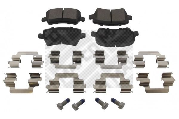 Brake Pad Set, disc brake (6974/1)
