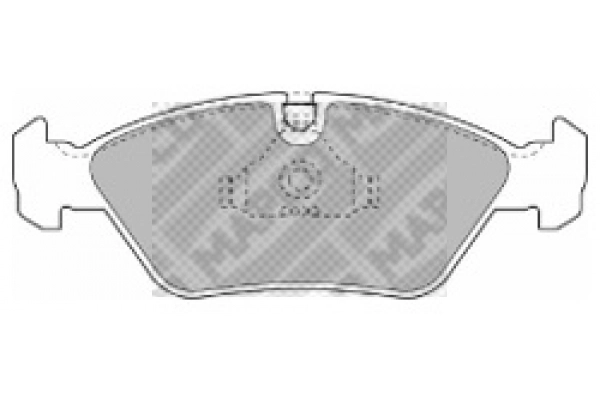 Brake Pad Set, disc brake (6186)