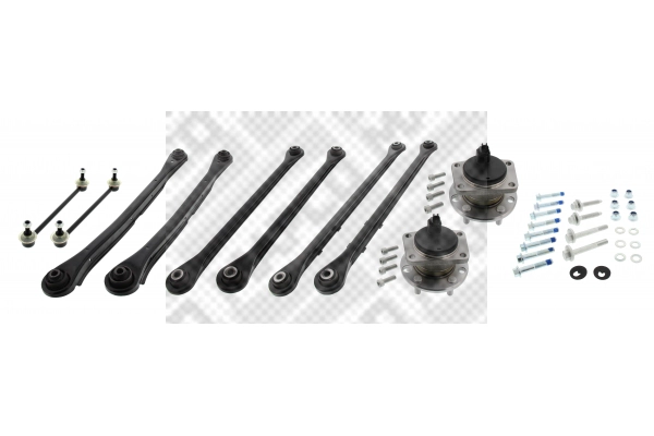 Control/Trailing Arm Kit, wheel suspension (53614/4)