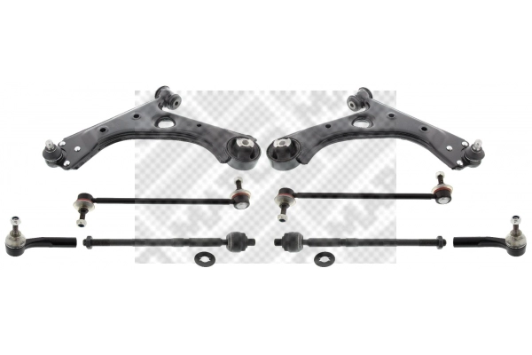 Control/Trailing Arm Kit, wheel suspension (53007)