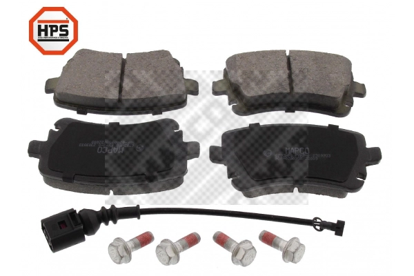 Brake Pad Set, disc brake (6793HPS)