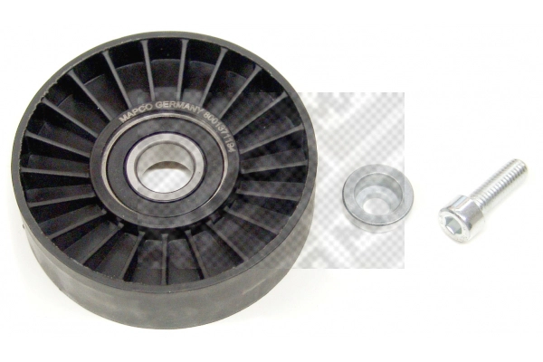 Deflection/Guide Pulley, V-ribbed belt (24351)
