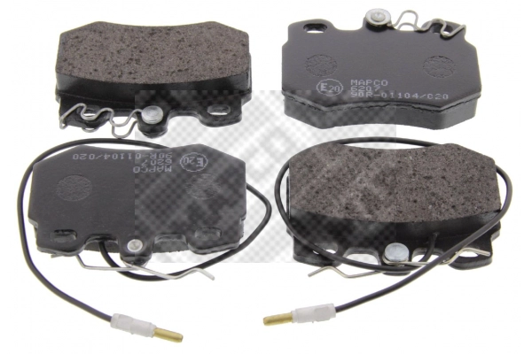 Brake Pad Set, disc brake (6207)