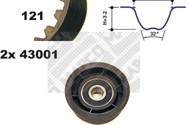 Timing Belt Kit (23001)