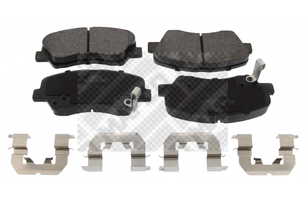 Brake Pad Set, disc brake (6619)