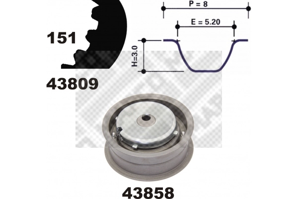 Timing Belt Kit (73815)