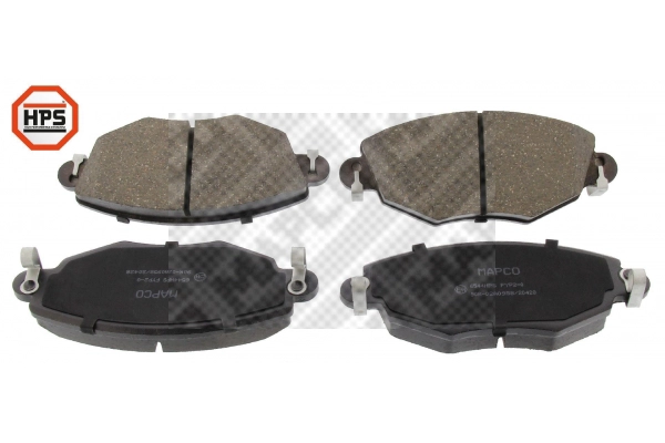 Brake Pad Set, disc brake (6544HPS)