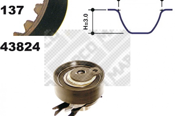 Timing Belt Kit (23824)