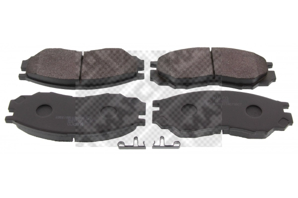 Brake Pad Set, disc brake (6341)