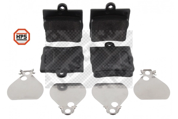 Brake Pad Set, disc brake (6599HPS)