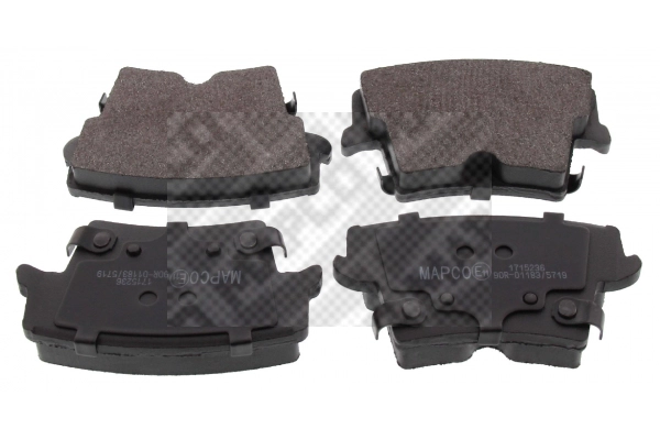 Brake Pad Set, disc brake (6895)