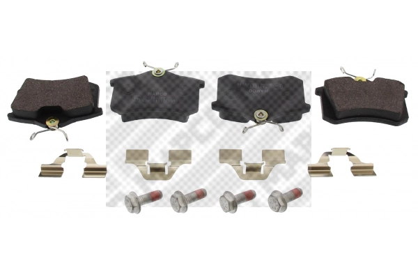 Brake Pad Set, disc brake (6492)