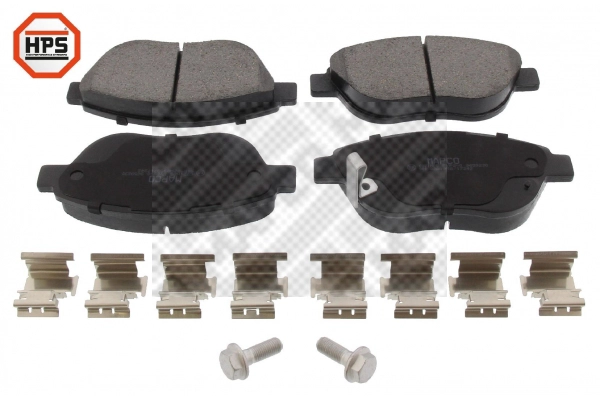 Brake Pad Set, disc brake (6971HPS)