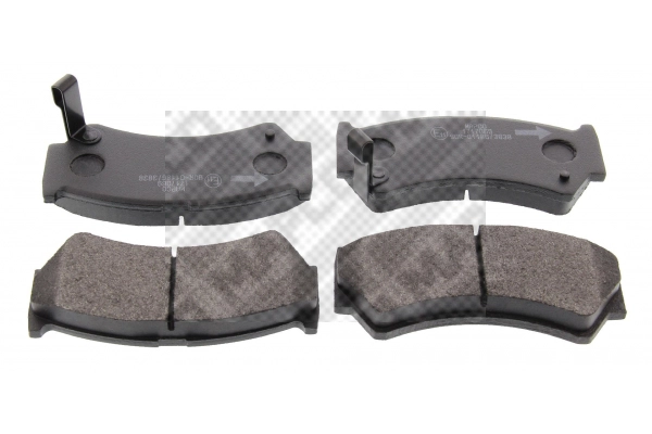 Brake Pad Set, disc brake (6787)