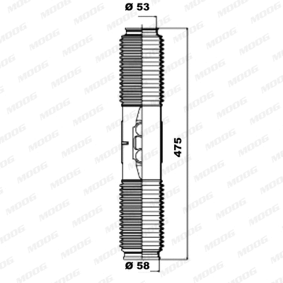 Bellow Kit, steering
