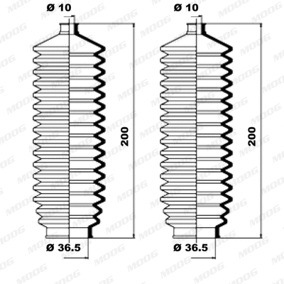Bellow Kit, steering