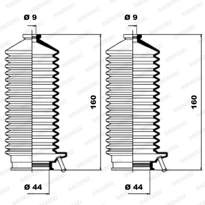 Bellow Kit, steering