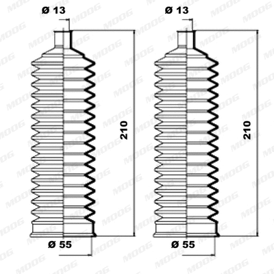 Bellow Kit, steering