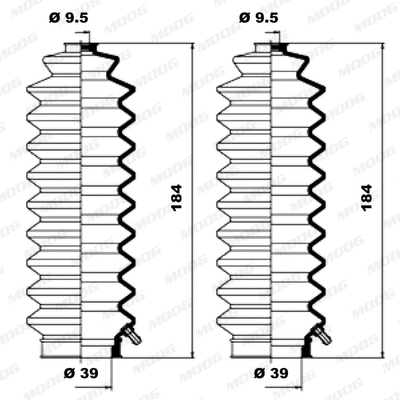 Bellow Kit, steering