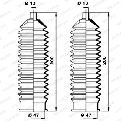 Bellow Kit, steering