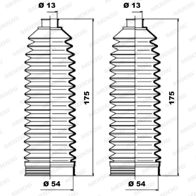 Bellow Kit, steering