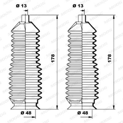 Bellow Kit, steering