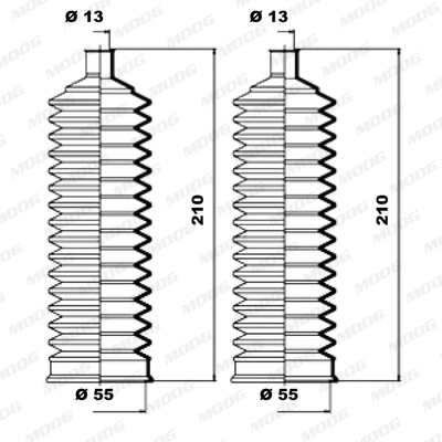 Bellow Kit, steering