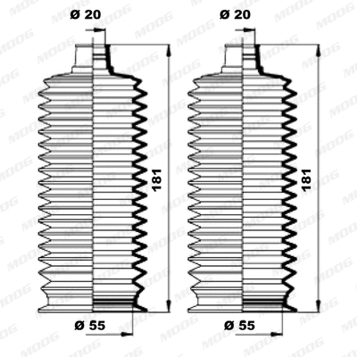 Bellow Kit, steering