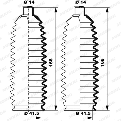 Bellow Kit, steering