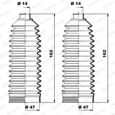 Bellow Kit, steering