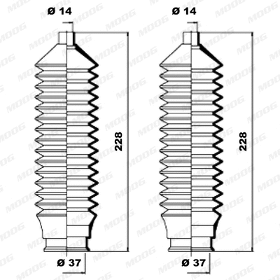 Bellow Kit, steering