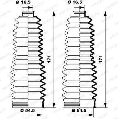 Bellow Kit, steering