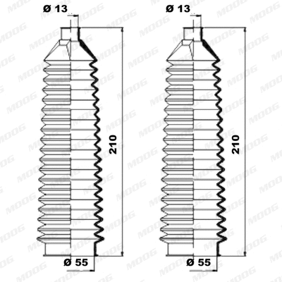 Bellow Kit, steering