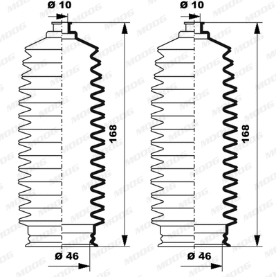 Bellow Kit, steering