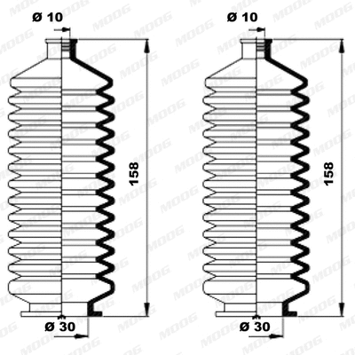 Bellow Kit, steering