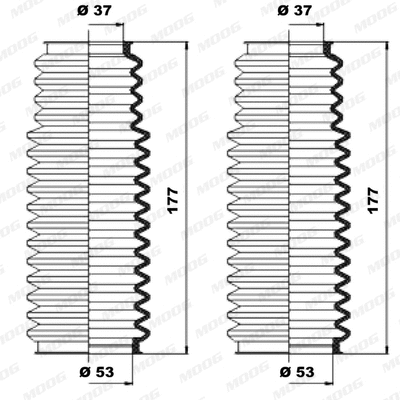 Bellow Kit, steering