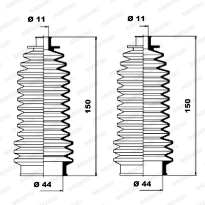 Bellow Kit, steering