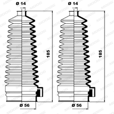 Bellow Kit, steering