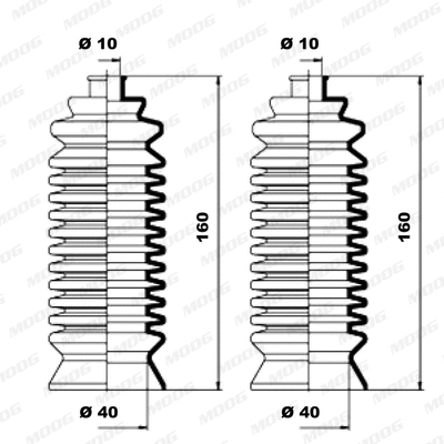 Bellow Kit, steering