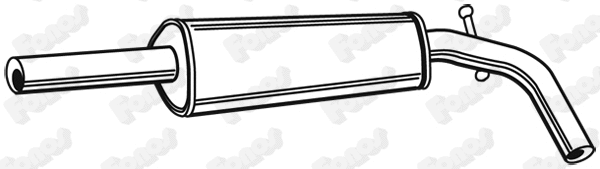 Centre Muffler (616367)