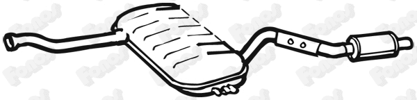 Centre Muffler (612276)