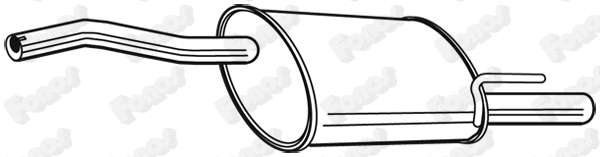 Rear Muffler (24162)