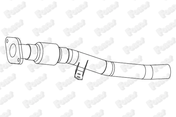 Corrugated Pipe, exhaust system (10951)