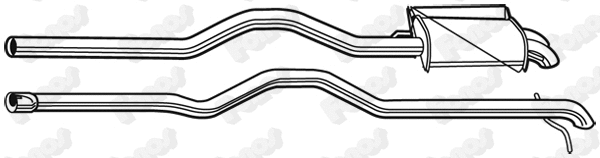 Rear Muffler (24108)