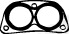 Gasket, exhaust pipe (81160)
