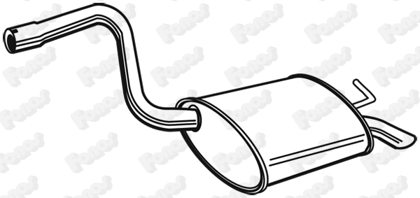 Rear Muffler (619383)